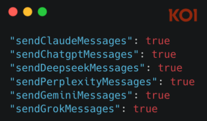 Browser extension vulnerable code